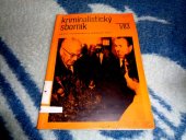 kniha KRIMINALISTICKÝ SBORNÍK-č.1-1983. ČASOPIS PRO KRIMINALISTIKU A TRESTNÍ PRÁVO., FEDERÁLNÍ SPRÁVA VEŘEJNÉ BEZPEČNOSTI 1983
