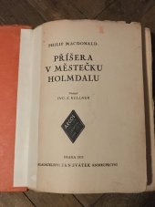 kniha Příšera v městečku Holmdalu, Jan Svátek 1933
