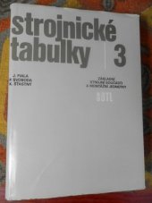 kniha Strojnické tabulky. Sv. 3, - Základní strojní součásti a montážní jednotky, SNTL 1989