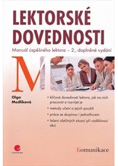 kniha Lektorské dovednosti manuál úspěšného lektora, Grada 2013