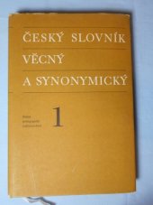 kniha Český slovník věcný a synonymický. 1. [díl], SPN 1969