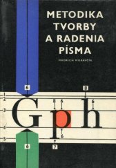 kniha Metodika tvorby a radenia písma, SPN 1969