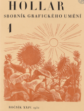 kniha Hollar Hollar čtvrtletní sborník grafické práce, SČUG 1952