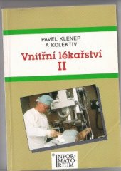 kniha Vnitřní lékařství II.sv., Státní pedagogické nakladatelství 1985