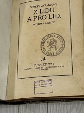 kniha Z lidu a pro lid povídky a črty, E. Šolc 1913
