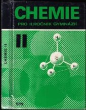 kniha Chemie pro II. ročník gymnázií, Státní pedagogické nakladatelství 1990