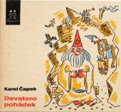 kniha Devatero pohádek a ještě jedna jako přívažek od Josefa Čapka, Albatros 1972