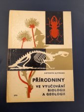 kniha Přírodniny ve vyučování biologii a geologii, SPN 1975