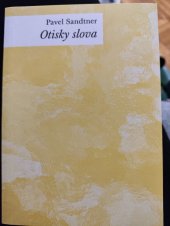 kniha Otisky slova , Stará škola v Borovanech 2025