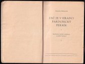 kniha Zač je v Hradci pardubický perník Soudničky minulé, přítomné a jedna budoucí, Kraj. dům osvěty 1958