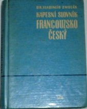 kniha Kapesní slovník francouzsko-český, SPN 1958