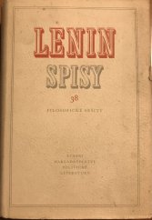 kniha Spisy. Sv. 38, - Filosofické sešity, SNPL 1960
