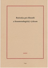 kniha Ročenka pro filosofii a fenomenologický výzkum., Togga 2011