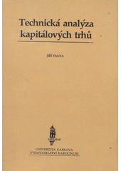 kniha Technická analýza kapitálových trhů, Karolinum  1996