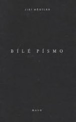kniha Bílé písmo, Pavel Maur 1996