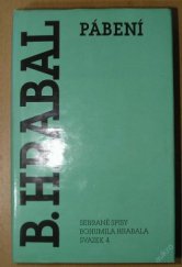 kniha Pábení povídky z let 1957 - 1964, Pražská imaginace 1993