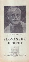 kniha Slovanská epopej katalog stálé výstavy, zámek-Mor. Krumlov, Měst. NV 1975