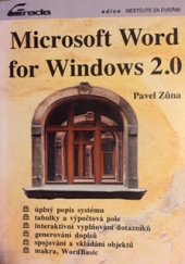 kniha Microsoft Word for Windows 2.0, Grada 1992