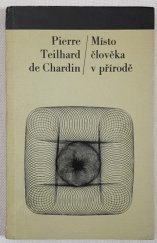 kniha Místo člověka v přírodě Výbor studií, Svoboda 1967