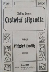 kniha Cestovní stipendia, Burkart 1909