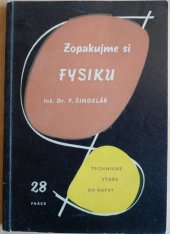 kniha Zopakujme si fysiku, Práce 1960