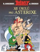 kniha Asterix XII úkolů pro Asterixe, Egmont 2018