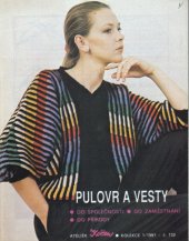 kniha Pulovr a vesty, Ateliér Květen 1991