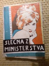 kniha Slečna z ministerstva Román z přítomné doby, Čechie 1927