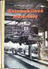 kniha Automobilové materiály, Naše vojsko 1956