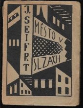 kniha Město v slzách První verše, R. Rejman 1920