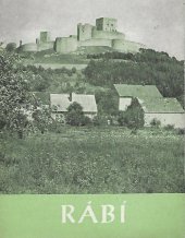 kniha Hrad Rábí [Turistická brožurka], St. ústav památkové péče a ochrany přírody 1959