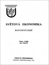 kniha Světová ekonomika, Západočeská univerzita 1997