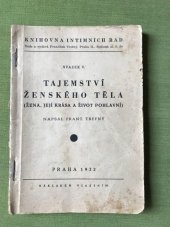 kniha Tajemství ženského těla (Žena, její krása a život pohlavní), s.n. 1932