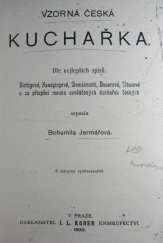 kniha Velká vzorná česká kuchařka, I.L. Kober 1903
