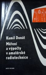 kniha Měření a výpočty v amatérské radiotechnice, Naše vojsko 1961