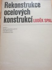 kniha Rekonstrukce ocelových konstrukcí, SNTL 1968