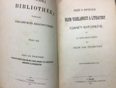 kniha Čtení o počátcích dějin vzdělanosti a literatury národův slovanských, František Řivnáč 1877