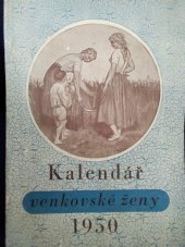 kniha Kalendář venkovské ženy na rok 1950, Brázda 1949