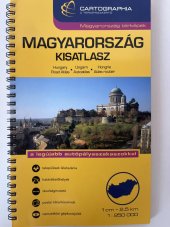 kniha Magyaroeszág kisatlasz, Cartographia Budapest 2015