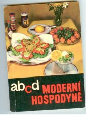 kniha ABCD moderní hospodyně, Vydavatelství obchodu 1968