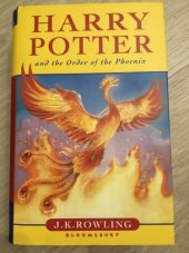kniha Harry Potter and the Order of the Phoenix, Bloomsbury 2003
