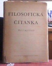 kniha Filosofická čítanka Velcí myslitelé, František Novák 1948