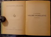 kniha Veliké poselství, Česká belletrie 1928