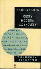 kniha Cesty moderní jazykovědy jazykověda a automatizace, Orbis 1964
