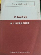 kniha O jazyce a literatuře, Československý spisovatel 1953
