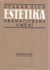 kniha Estetika dramatického umění Teoretická dramaturgie, Melantrich 1931