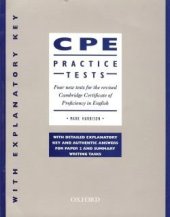 kniha CPE Practice Tests new edition Book with key , Oxford University Press 2002