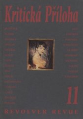 kniha Kritická příloha Revolver Revue  ročník 1998 - kompletní, tj. čísla 10-12, Revolver Revue 1998