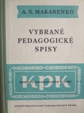 kniha Vybrané pedagogické spisy Články, přednášky, projevy, SPN 1954