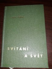 kniha Svítání a svět básně, J. Otto 1931